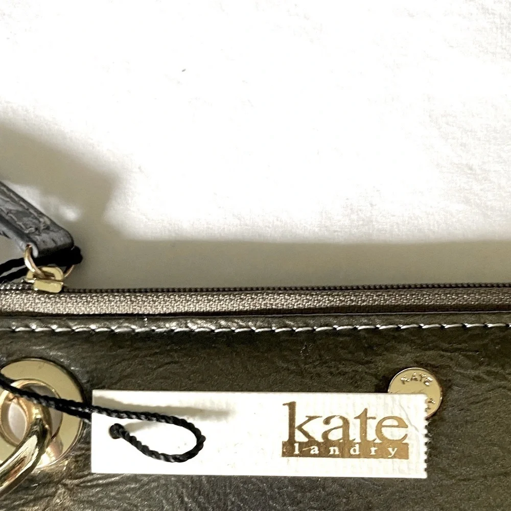 Kate Landry Gold and Black Key and Card Holder